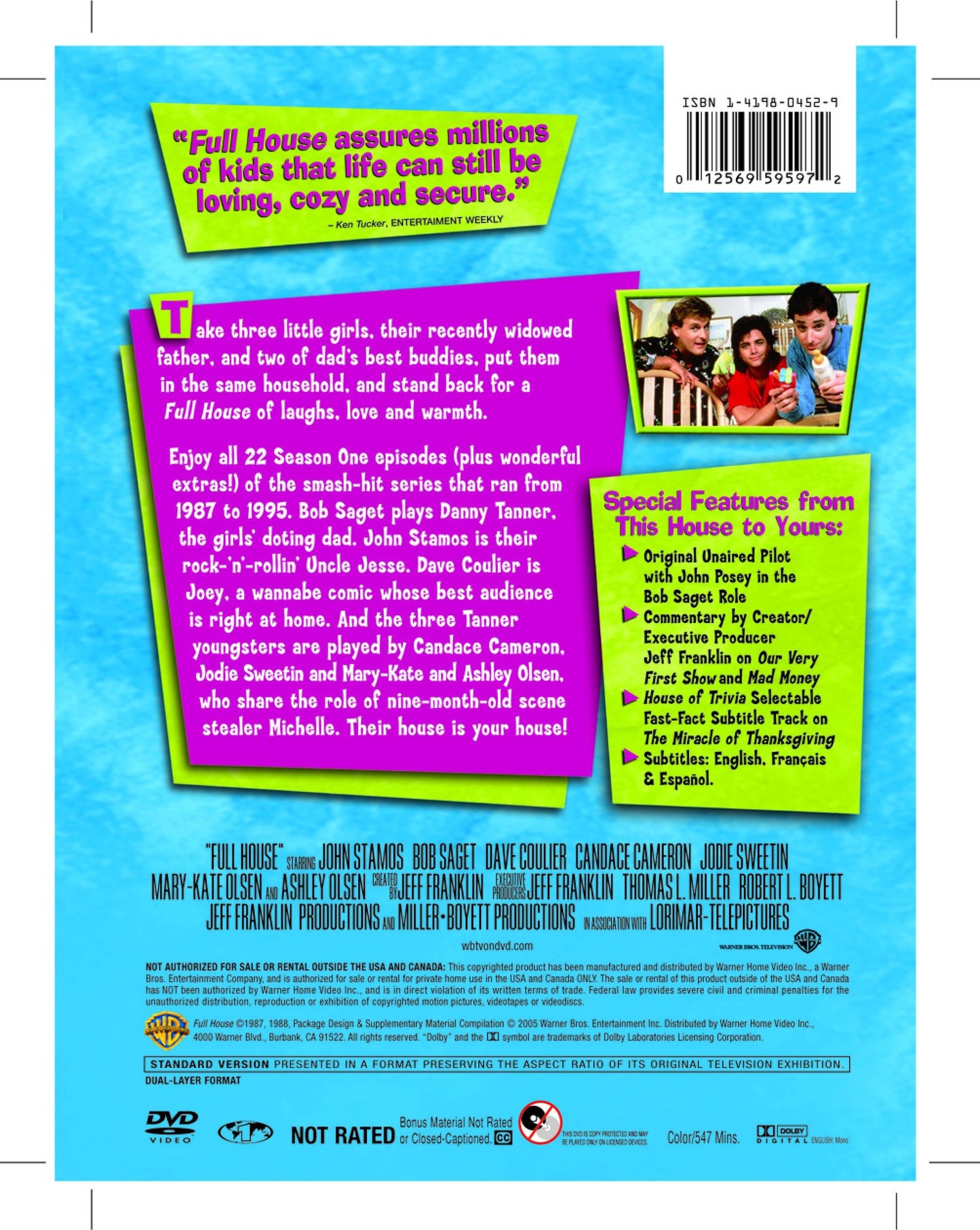 Full House: The Complete First Season (Sous-titres français)