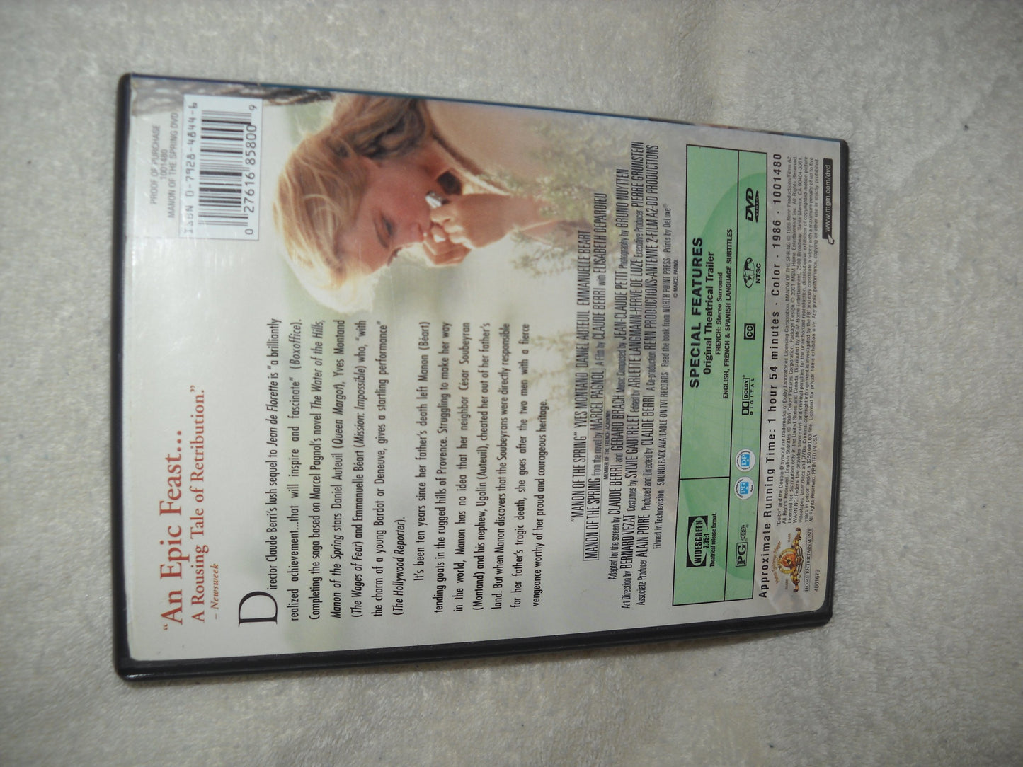 Manon of the Spring (Widescreen)