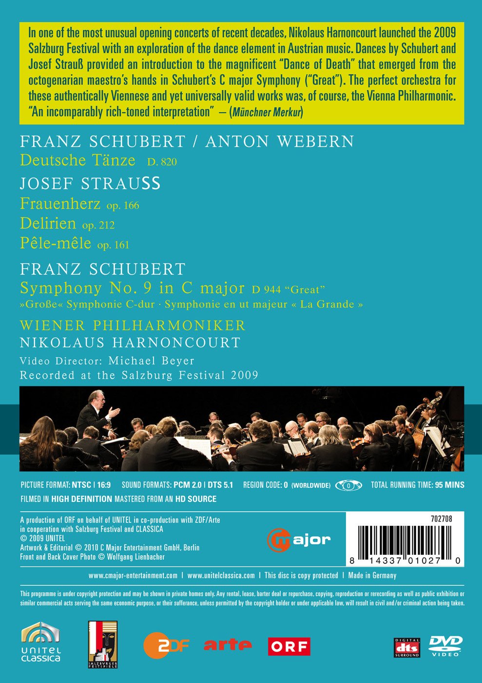 009 Salzburg Festival Opening Concert UsedVeryGood