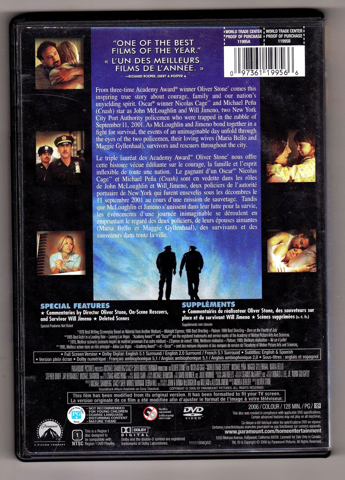 World Trade Center (Full Screen) (Bilingual) UsedVeryGood