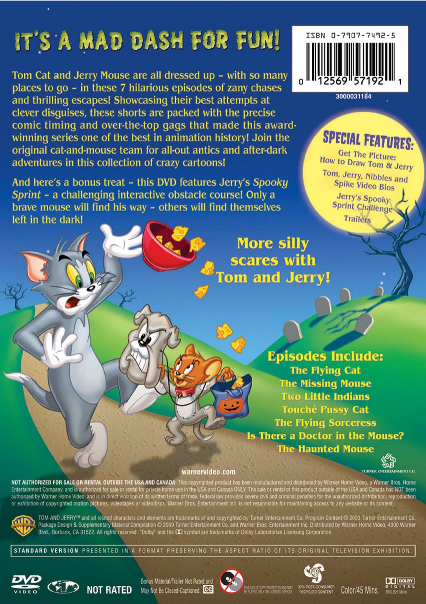 Tom & Jerry: Hijinks and Shrieks UsedVeryGood