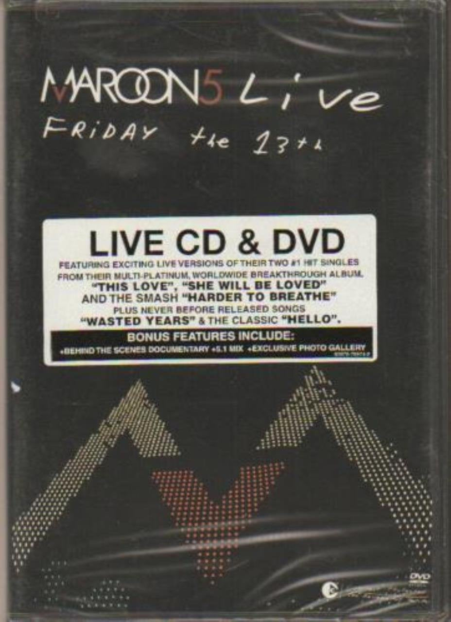 Maroon 5 Live: Friday the 13th UsedVeryGood