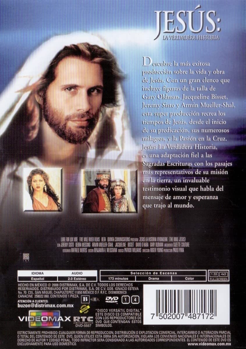 JESUS: La Verdadera Historia (The Bible: JESUS) [NTSC/REGION 1 & 4 DVD. Import-L