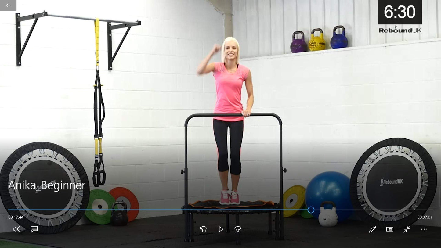 Beginners Bounce Mini Trampoline Exercise DVD Compilation Includes 3 Amazing