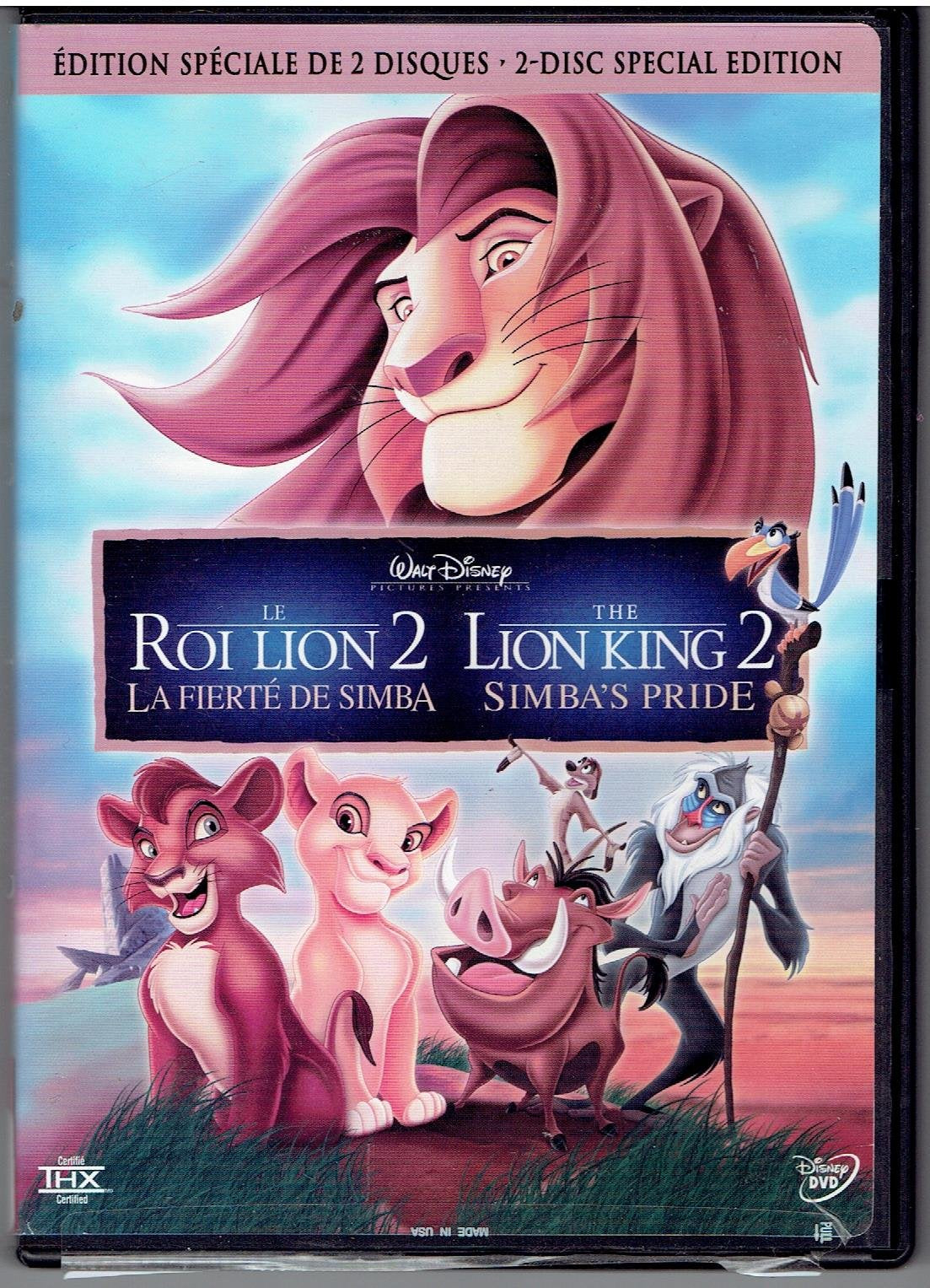 Lion King: 2: Simba's Pride (Quebec Version - French/English) (Version