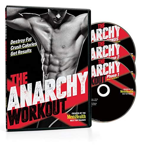 The Anarchy Workout Men's Health Destroy Fat Crush Calories Get Results [Very