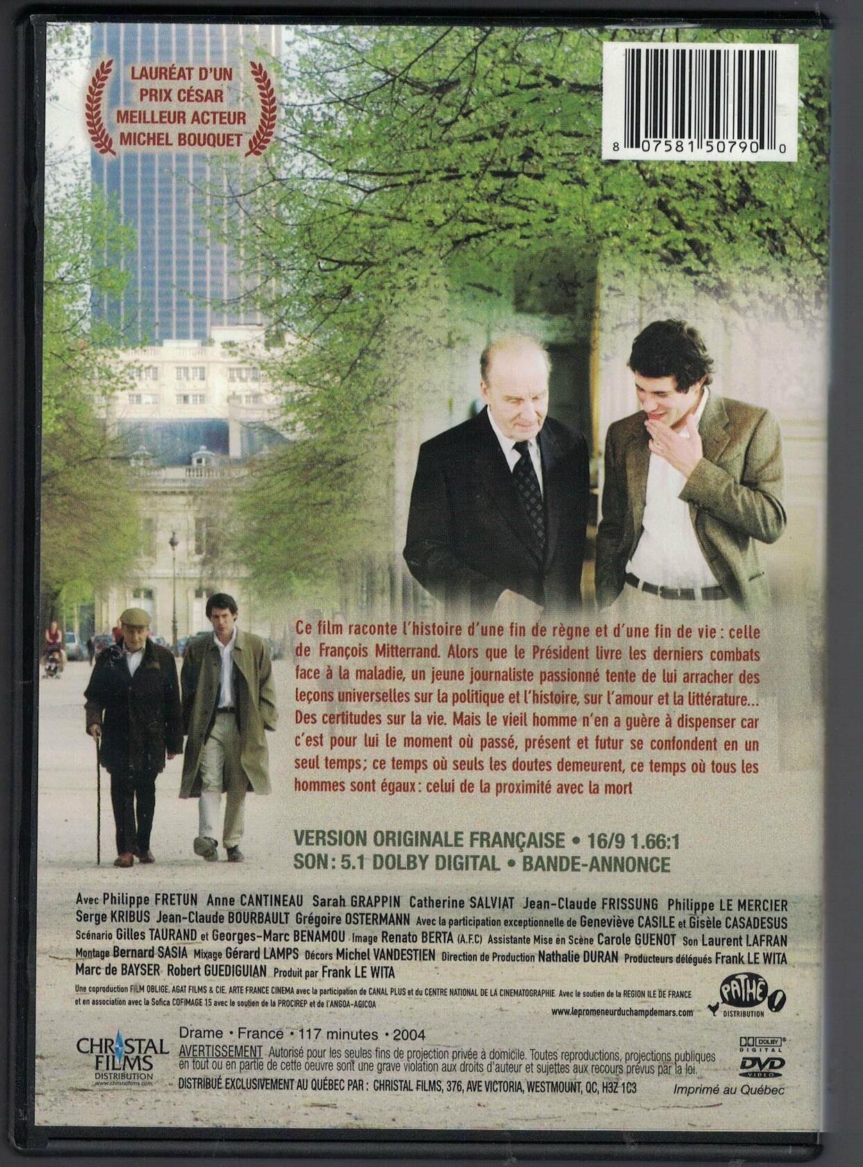 Le Promeneur Du Champ De Mars - Very Good