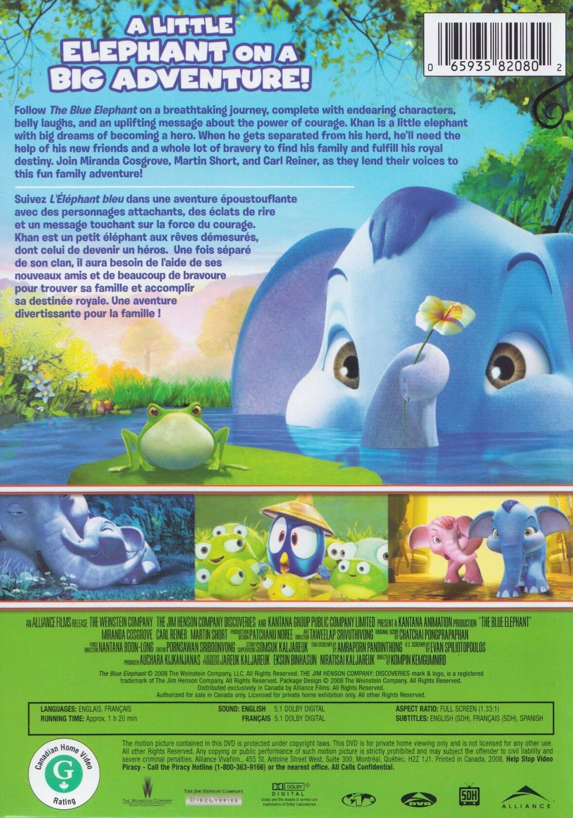 The Blue Elephant / L'éléphant bleu