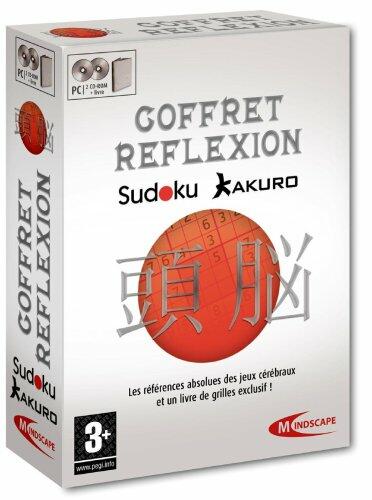 Coffret Réflexion: Sudoku + Kakuro + Livre