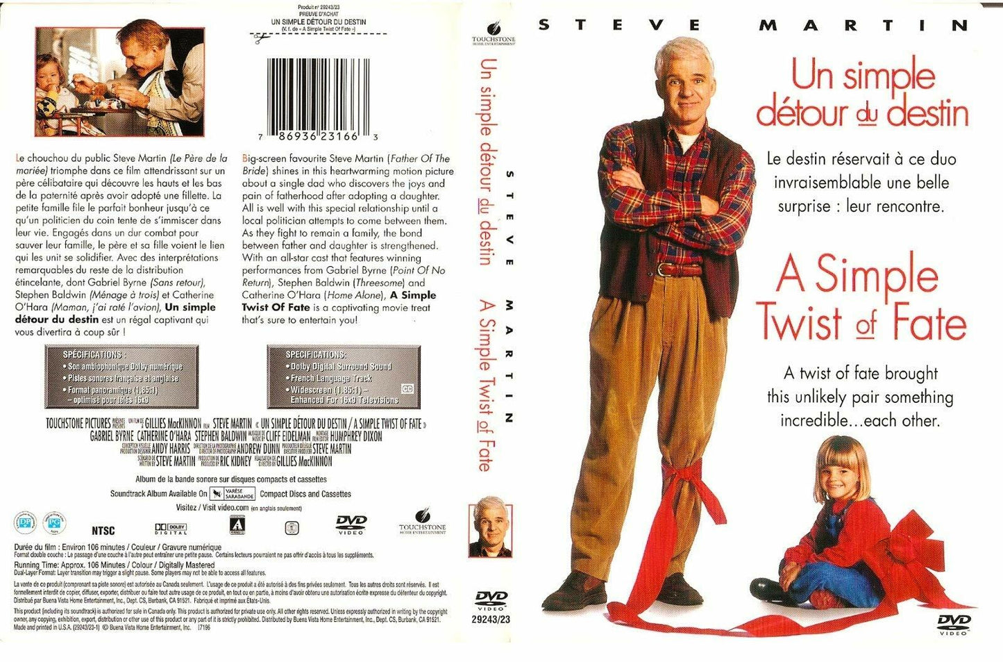 A Simple Twist of Fate (Quebec Version - French/English) (Version française) - Very Good