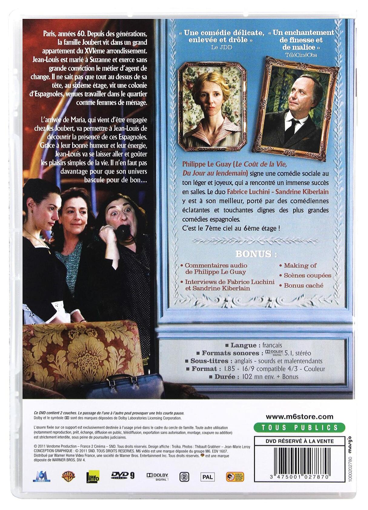 Les Femmes du Sixième Etage DVD - Very Good