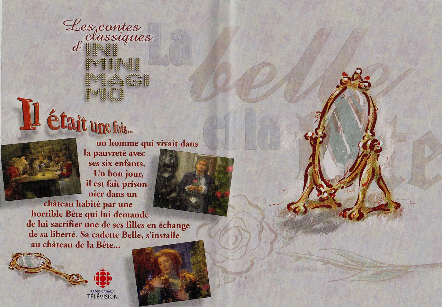 Les contes classiques d'iniminimagimo: La Belle et la Bête (Orignal French ONLY Version - No English Options) 1987 - Very Good