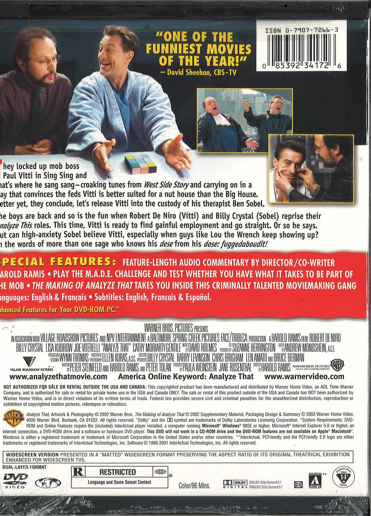 Analyze That (Widescreen) (Sous-titres français) - Good