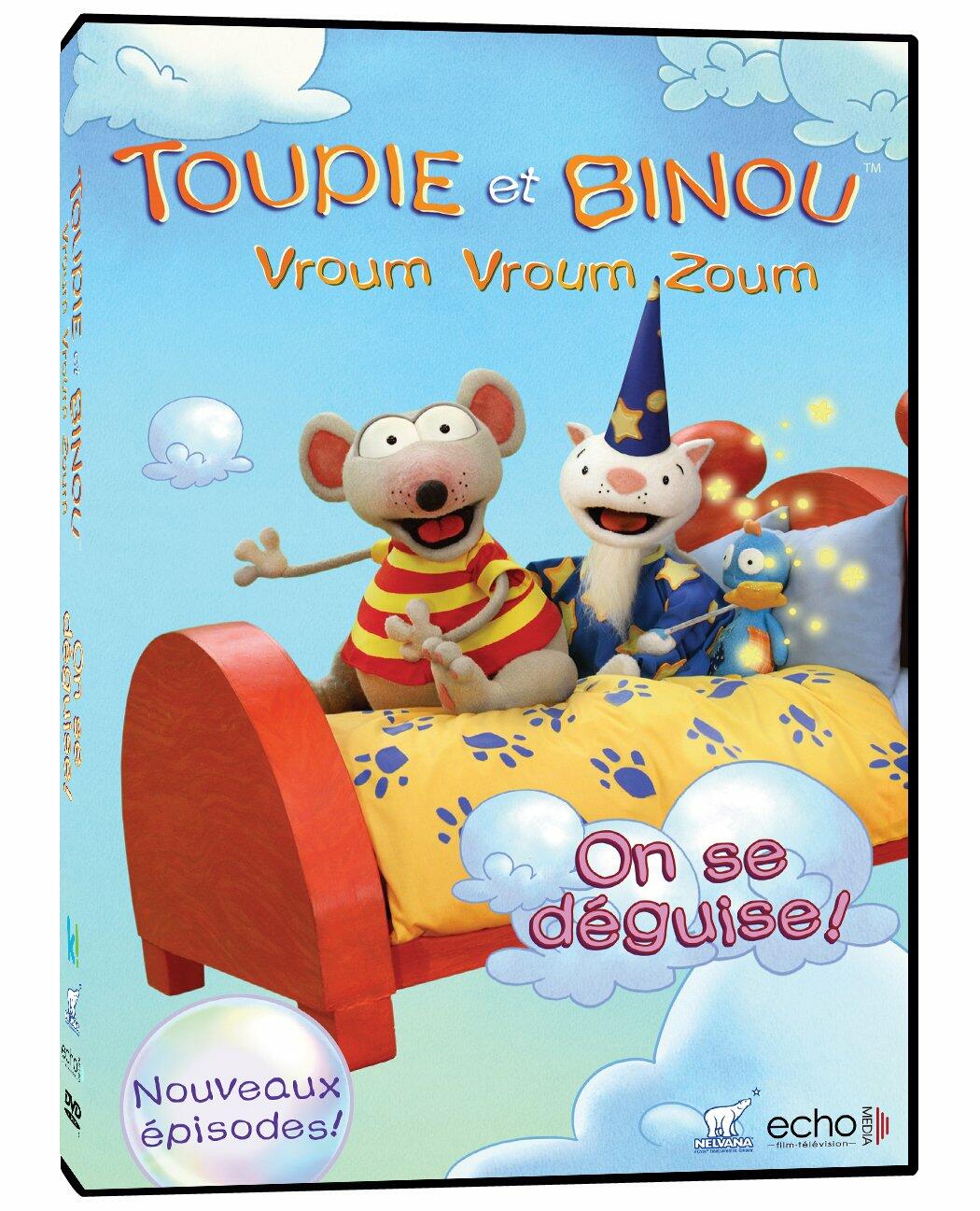 Toupie et Binou - Vroum Vroum Zoum - On se déguise! (Bilingual)