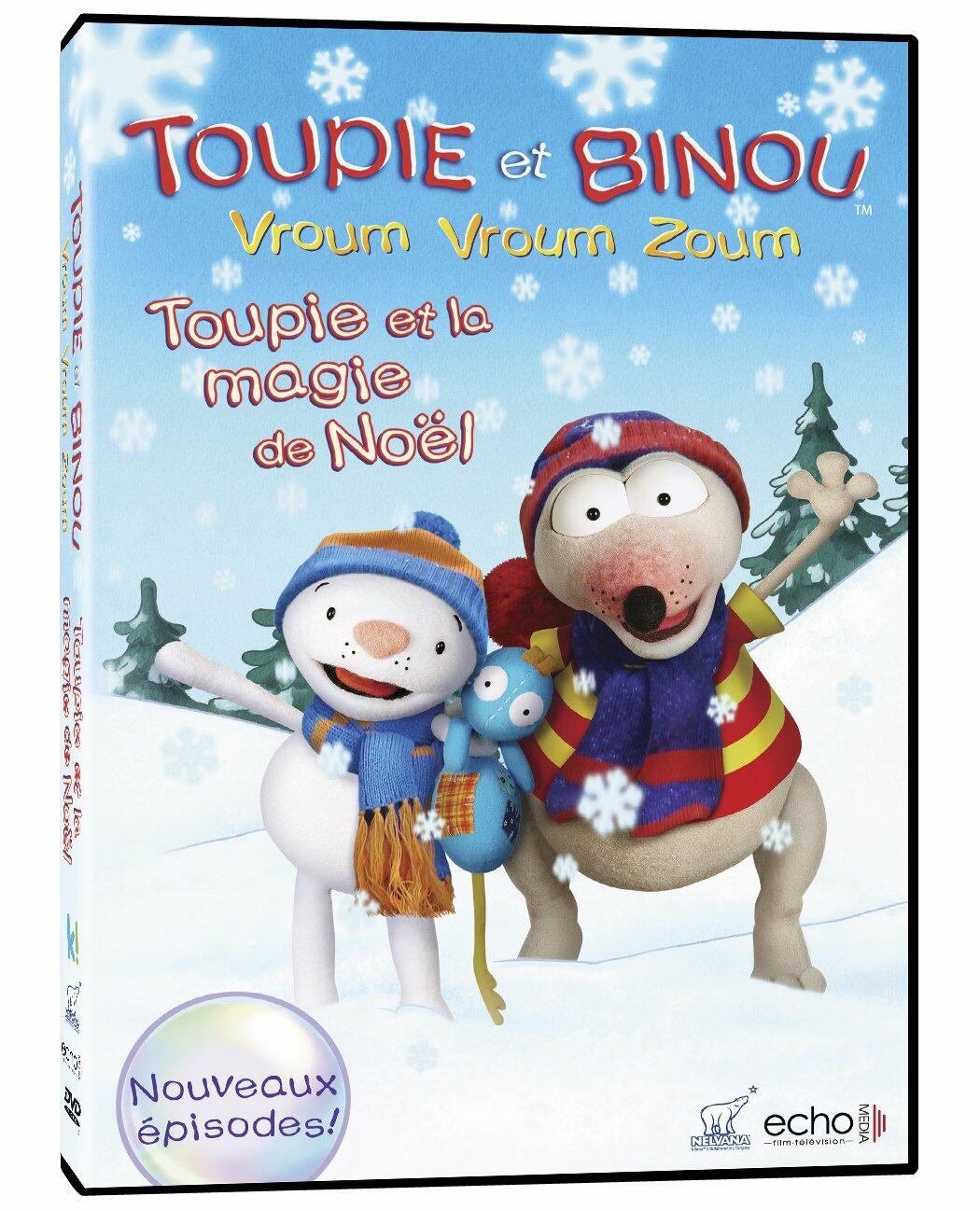 Toupie et Binou Vroum Vroum Zoum-Toupie et la magie de Noël (Bilingual) - Very Good
