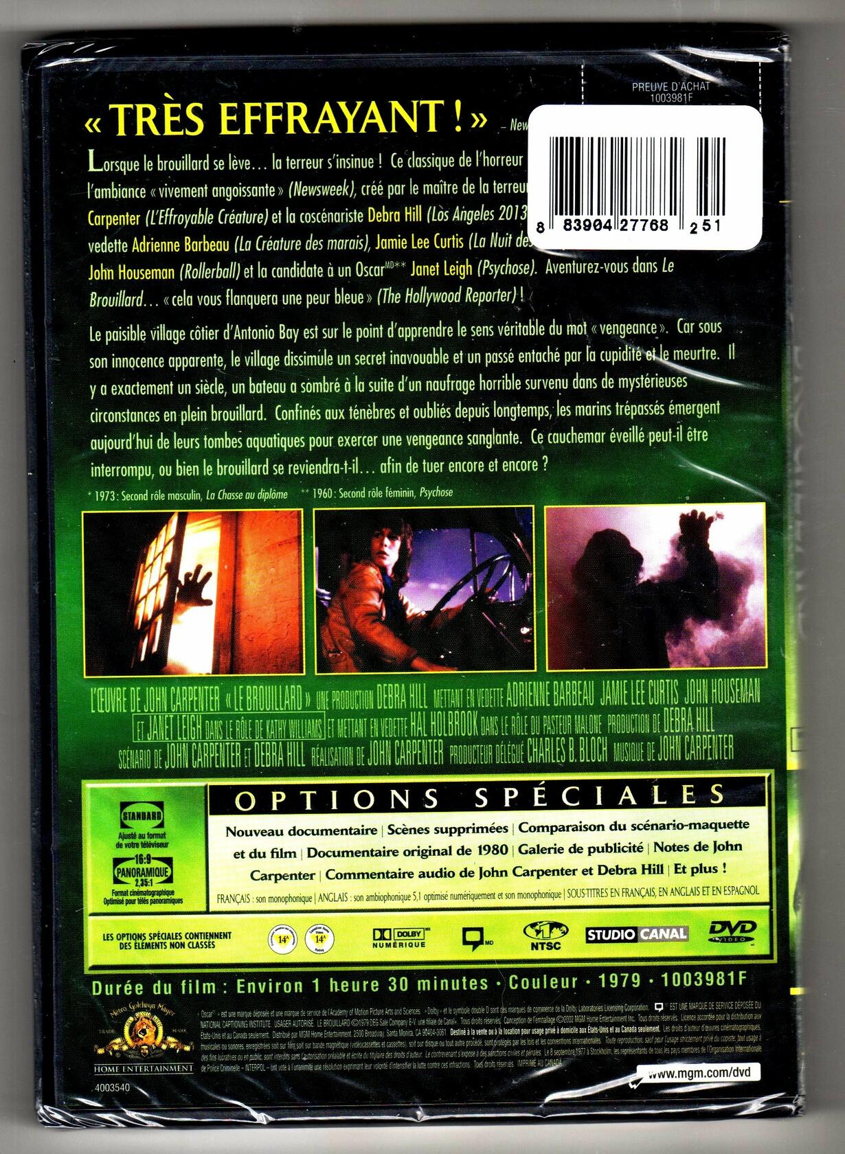 The Fog (Version française) - Very Good