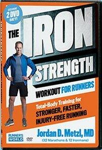 The Iron Strength Workout for Runners World Jordan Metzl, MD 2 DVD Set