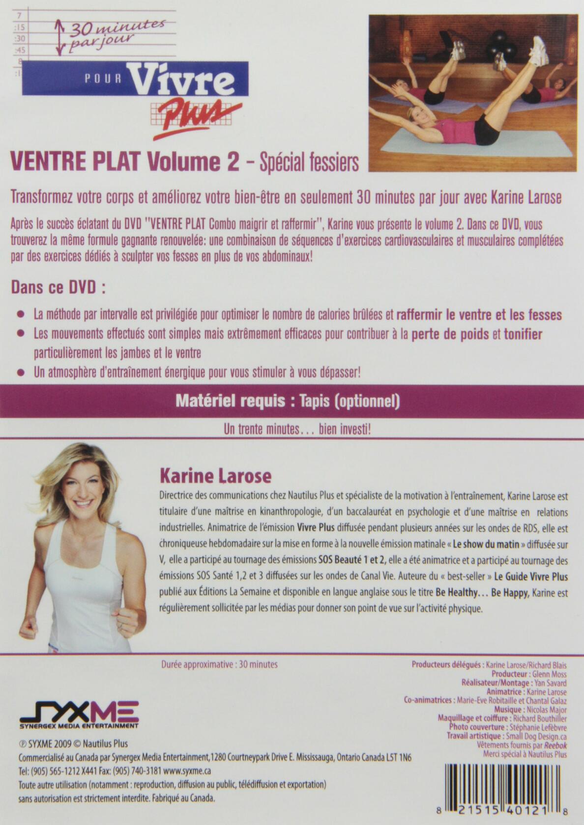 30 Minutes Par Jour Pour Ventre Plat Vol. 2 (Version française) - Very Good