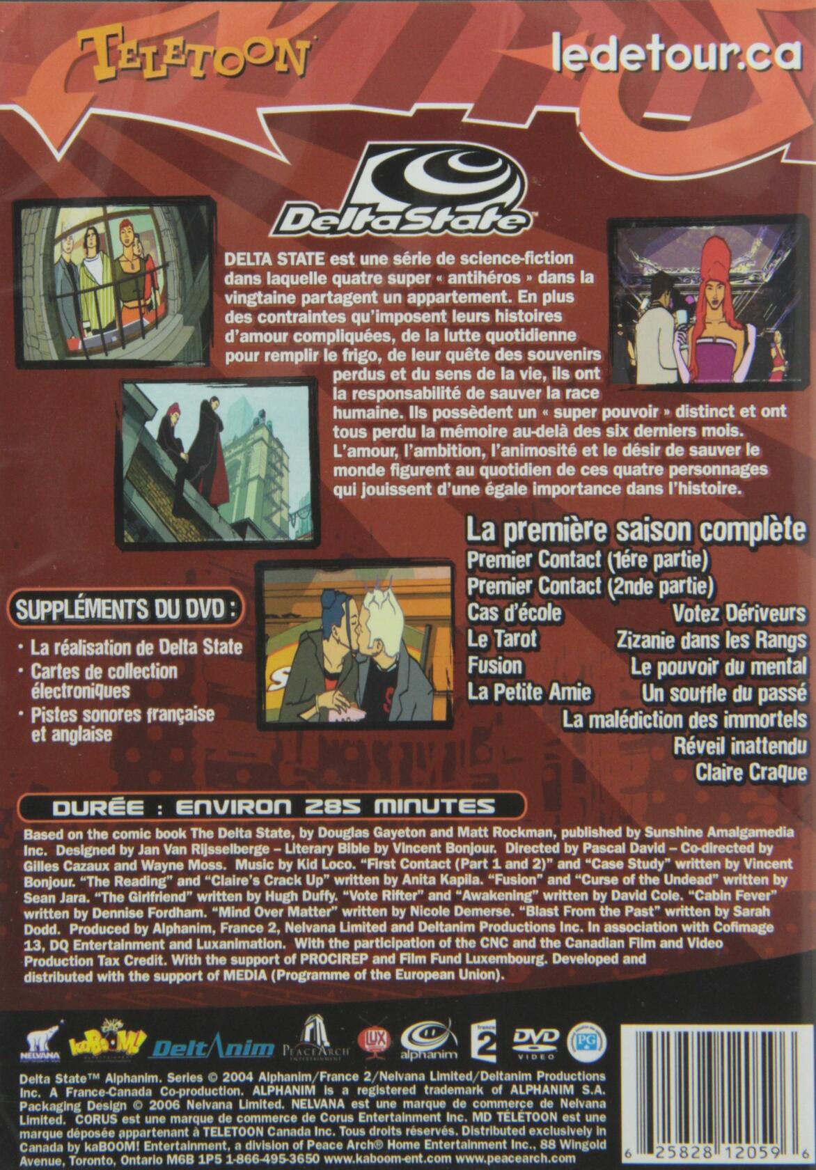 Delta State - Le coffret de 2 disques de la première saison complète - Good