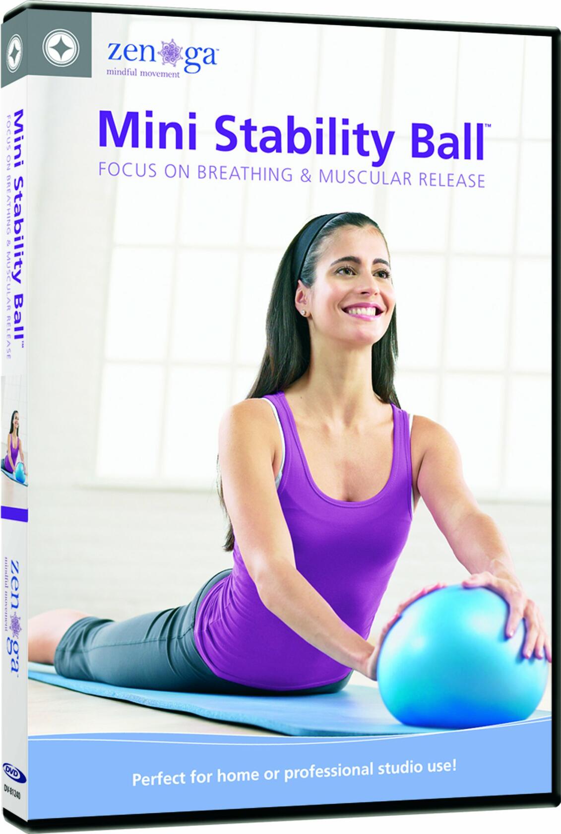 Merrithew Mini Stability Ball - Focus on Breathing and Muscular Release - Very Good