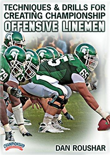 Championship Productions FD-3921E Dan Roushar: Techniques and Drills for Creating Championship Offensive Linemen DVD - Very Good