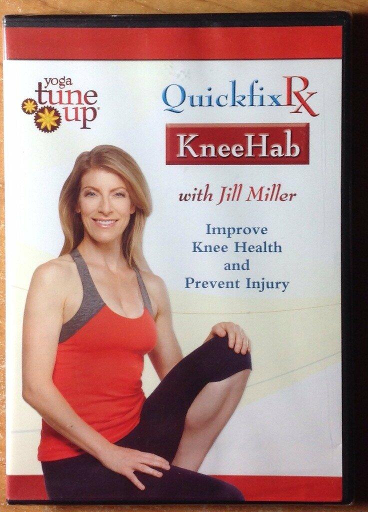 Yoga Tune Up Quickfix Rx KneeHab DVD - Jill Miller Knee Hab - Very Good