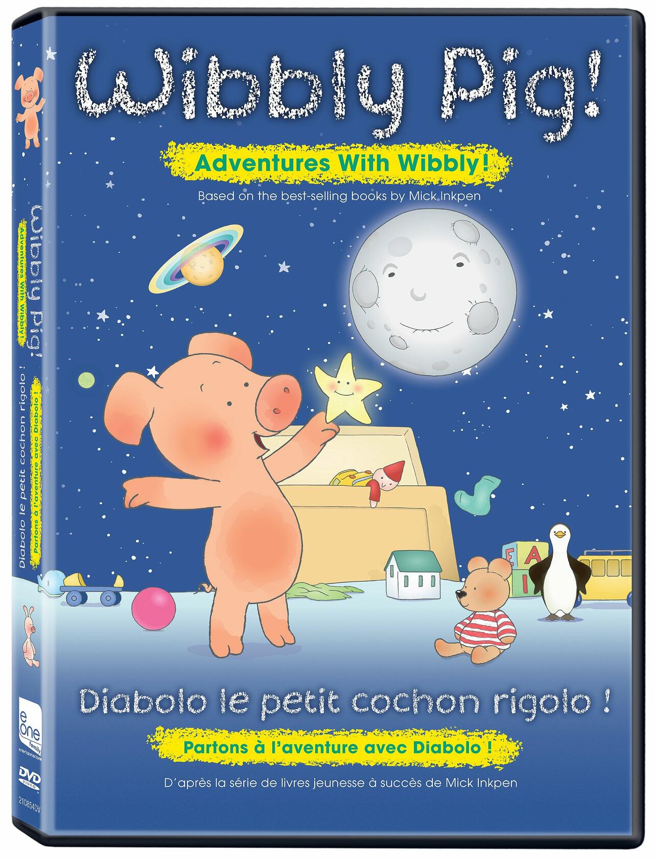 Wibbly Pig - Adventures With Wibbly / À l’aventure avec Diabolo le petit cochon rigolo (Bilingual)