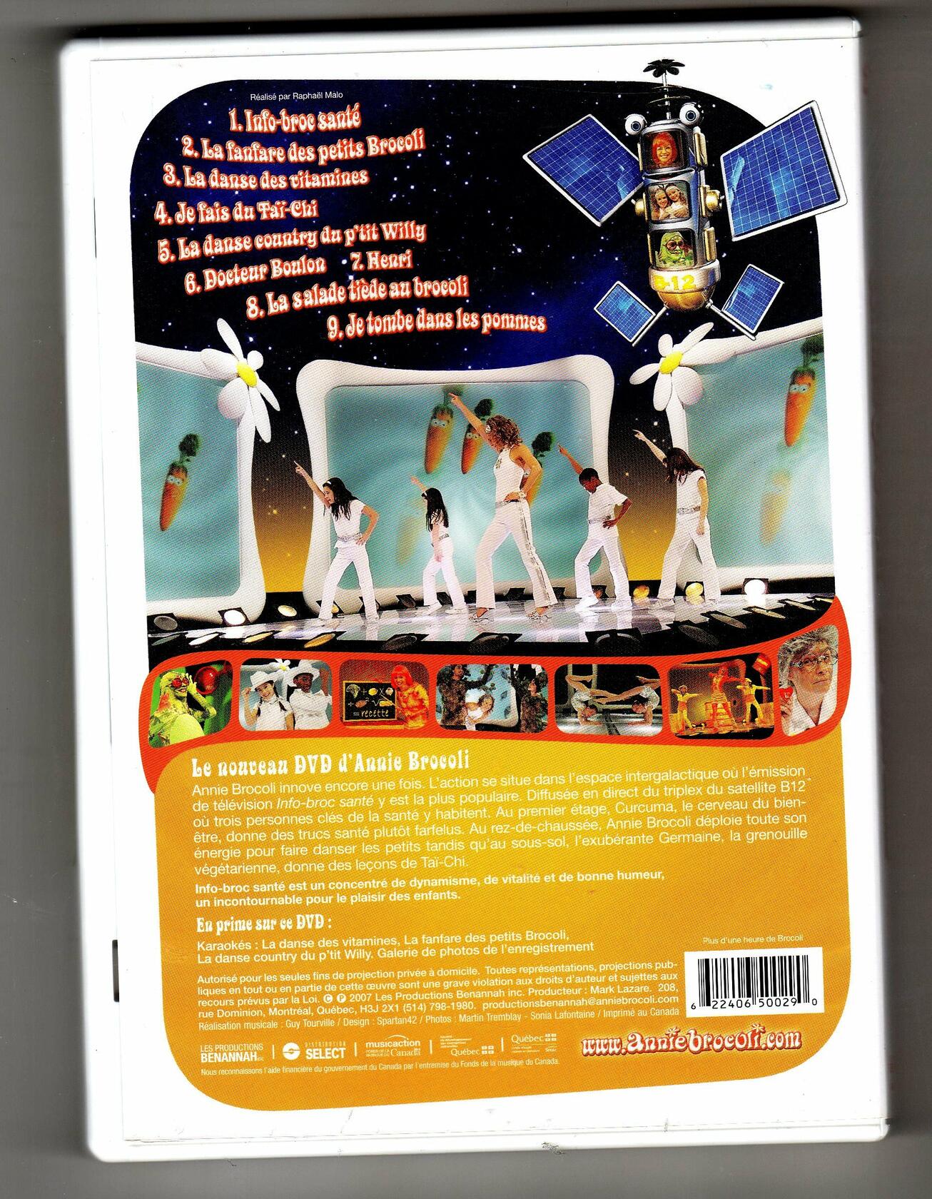 Annie Brocoli : Info-broc santé