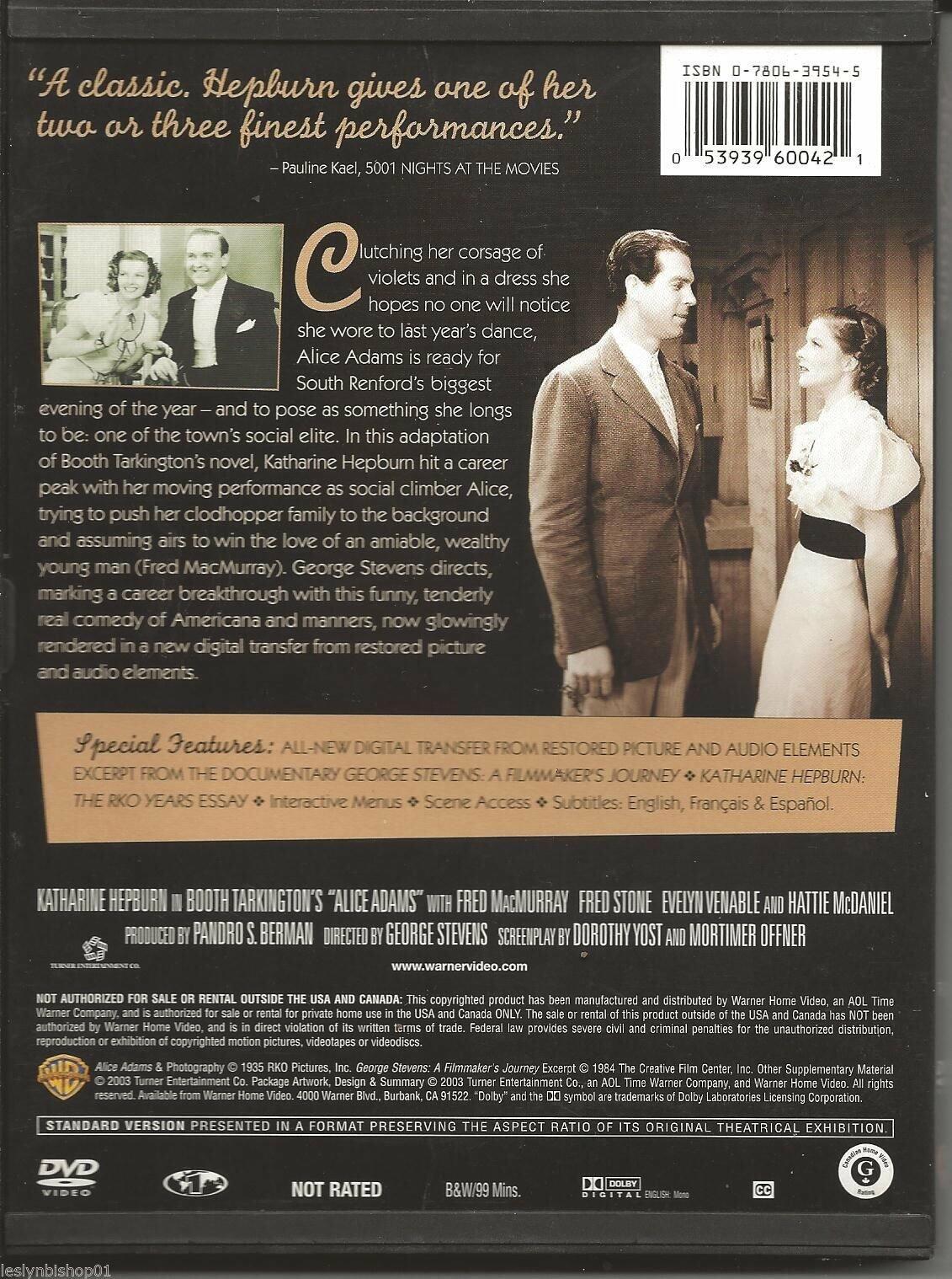 Alice Adams (Full Screen) (Sous-titres français) - Good