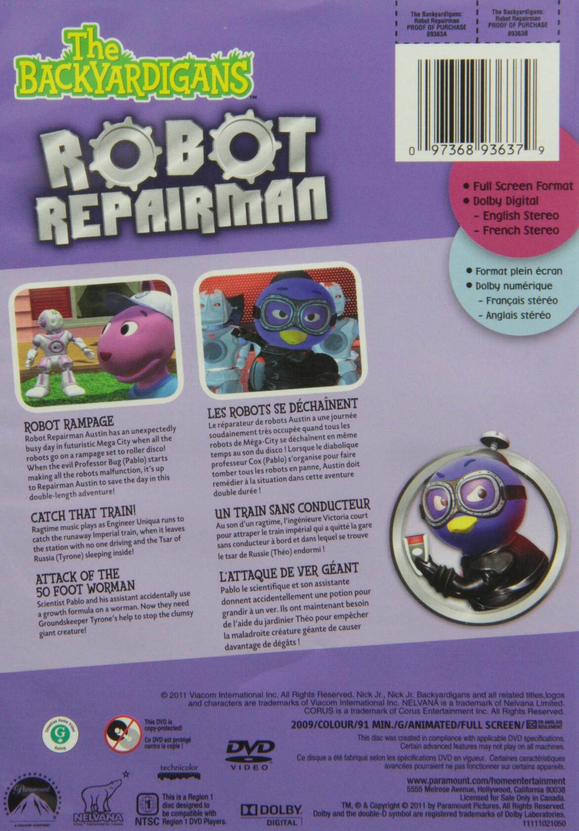 Backyardigans: Robot Repairman (Sous-titres français) - Very Good