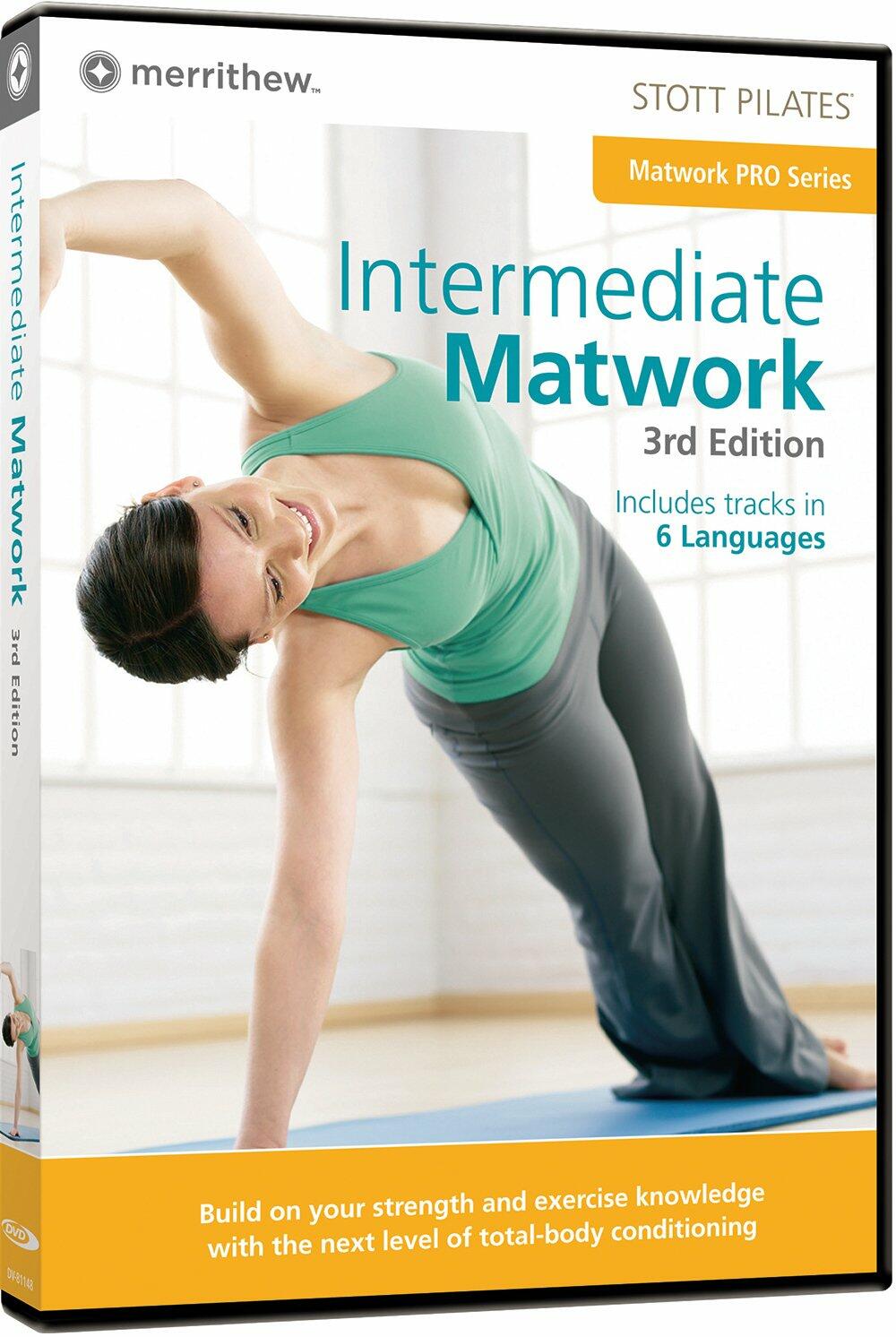 STOTT PILATES: Intermediate Matwork 3rd Edition (6 languages) - Very Good