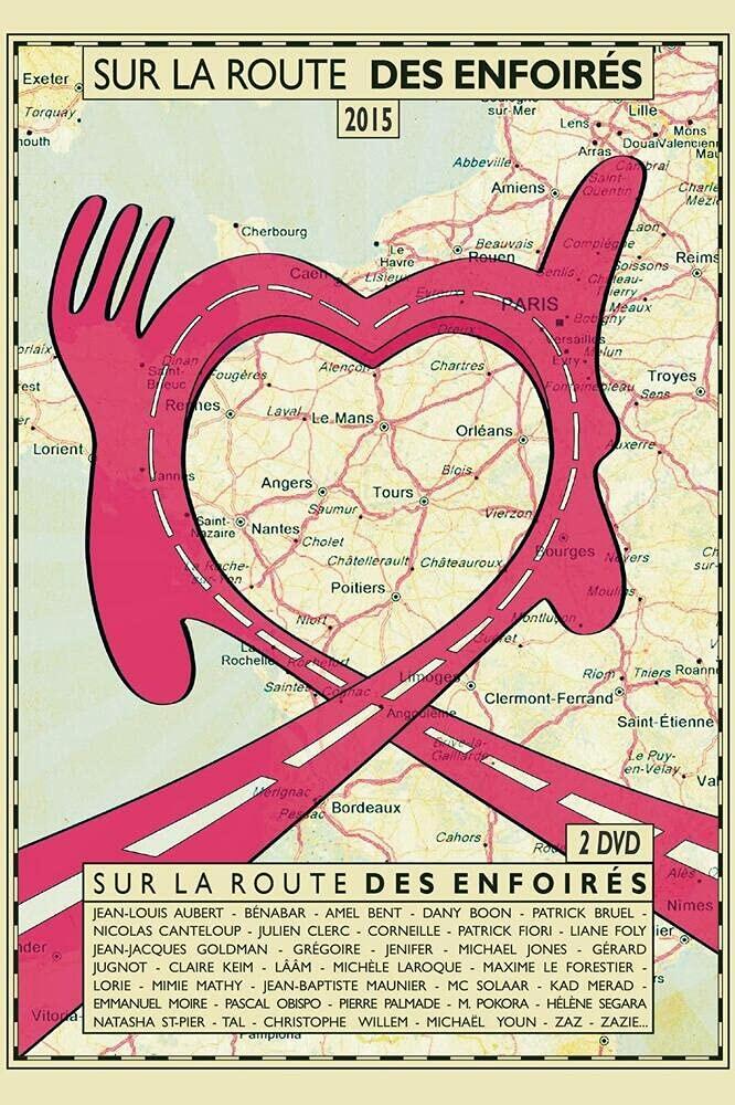 Sur la route des enfoirés 2015 - 2 DVD - Very Good