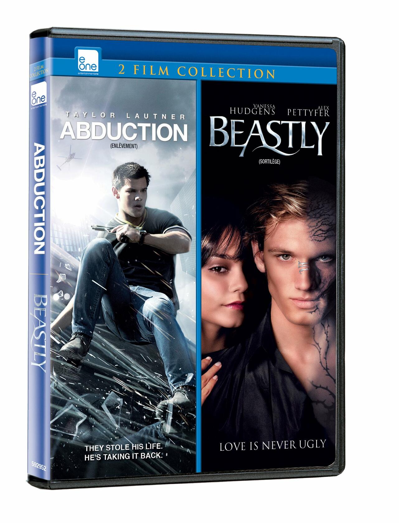 Abduction / Beastly (Double Feature) // Enlèvement / Sortilège (Programme Double) (Bilingual) - Very Good