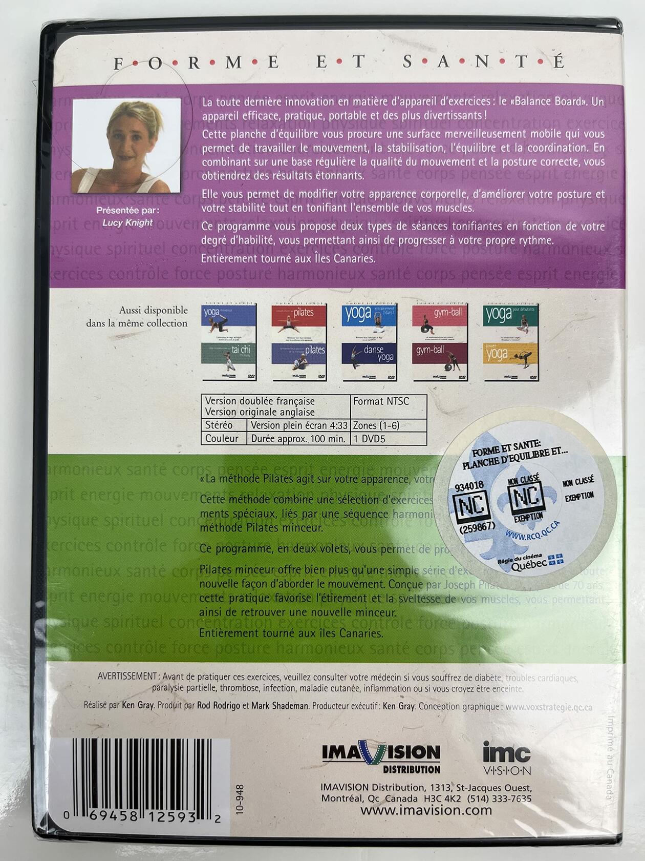 Healthy Living : Balance Board/Inch Loss (Version française) - Very Good