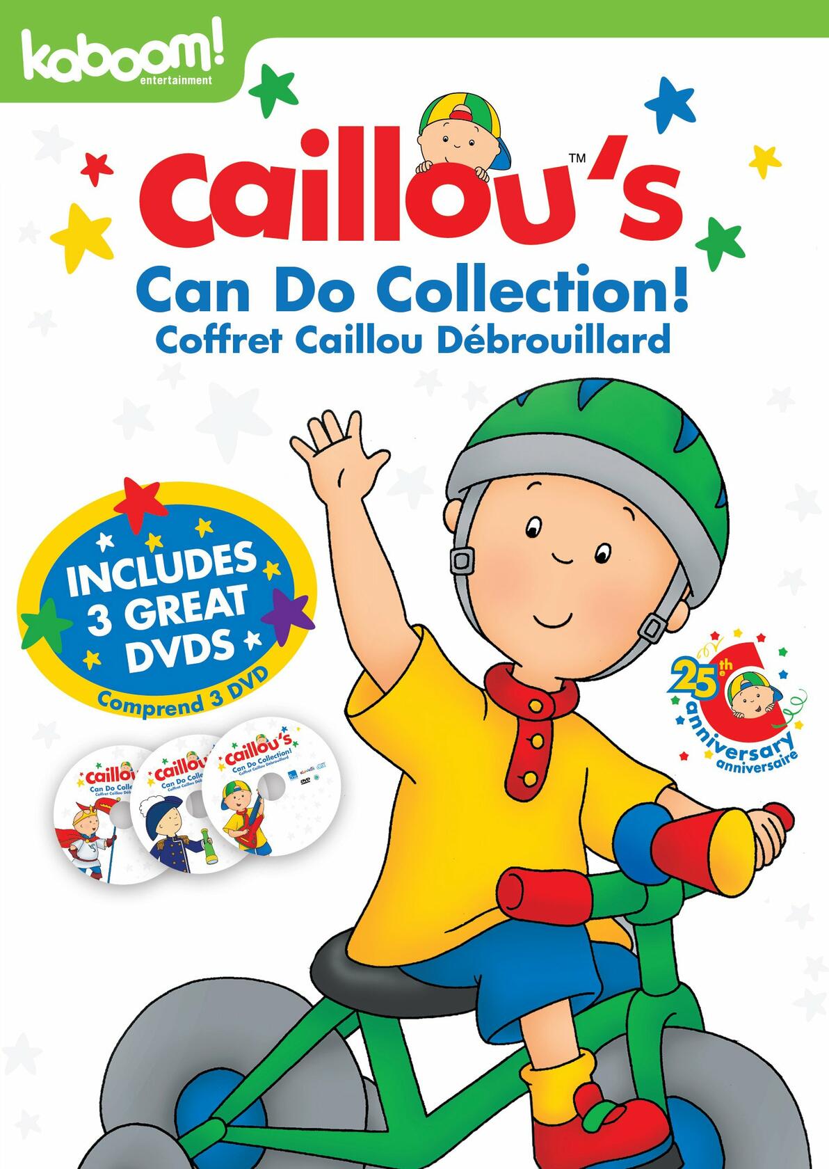 Caillou: Caillou’s Can Do Collection! / Coffret Caillou Débrouillard (Bilingual) - Good