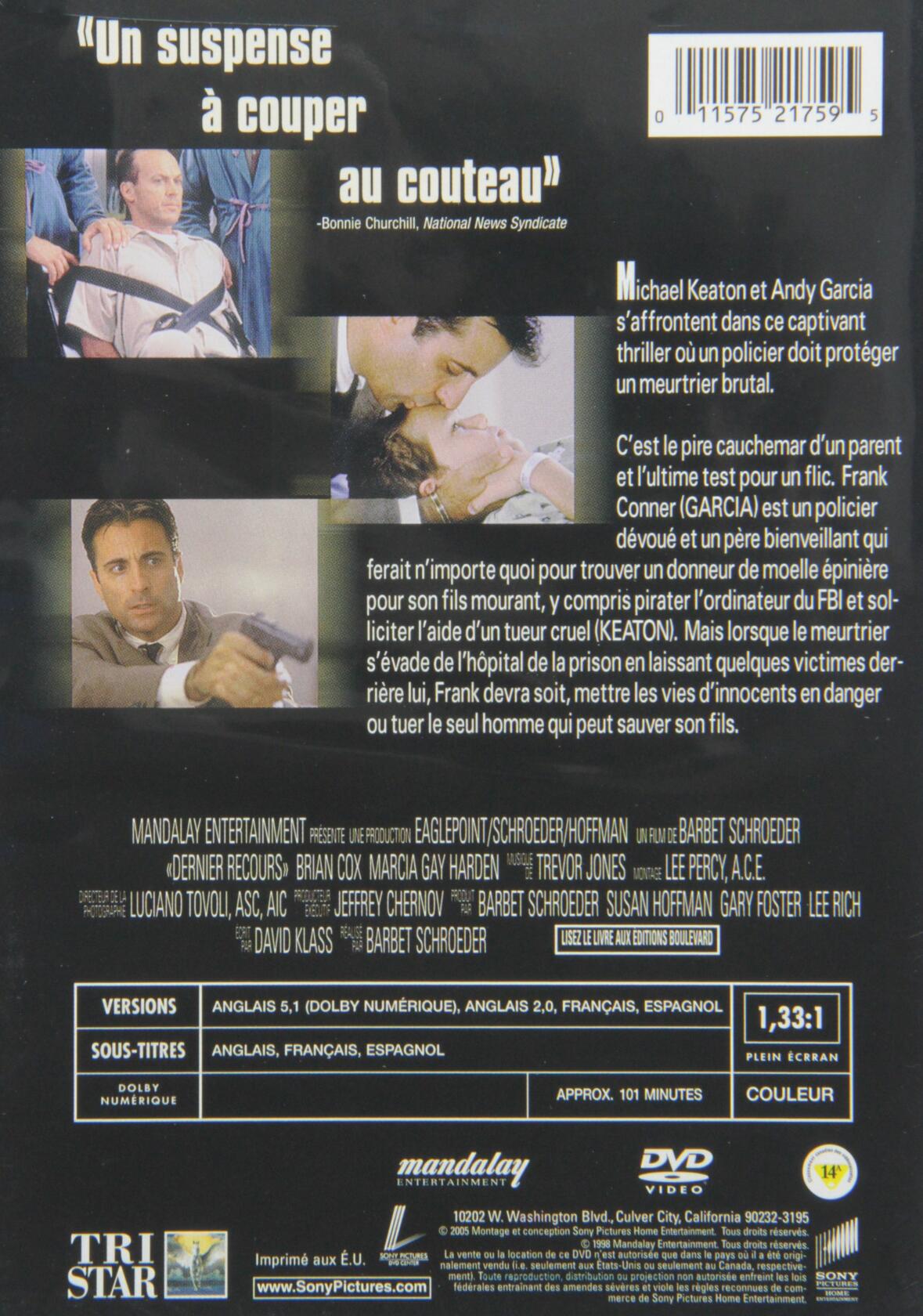 Desperate Measures (Version française) - Very Good