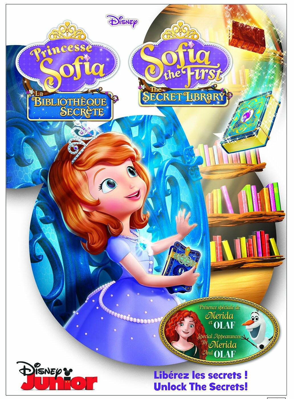 Princesse Sofia : La bibliothèque secrète (Bilingual) - Very Good