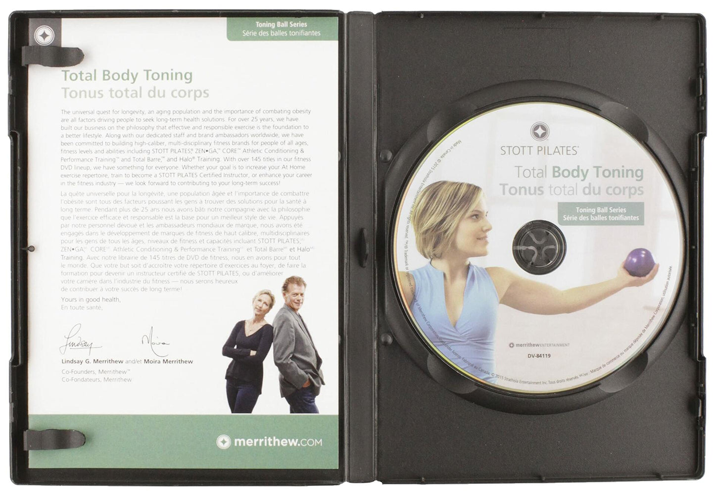 STOTT PILATES: Total Body Toning (English/French) - Very Good