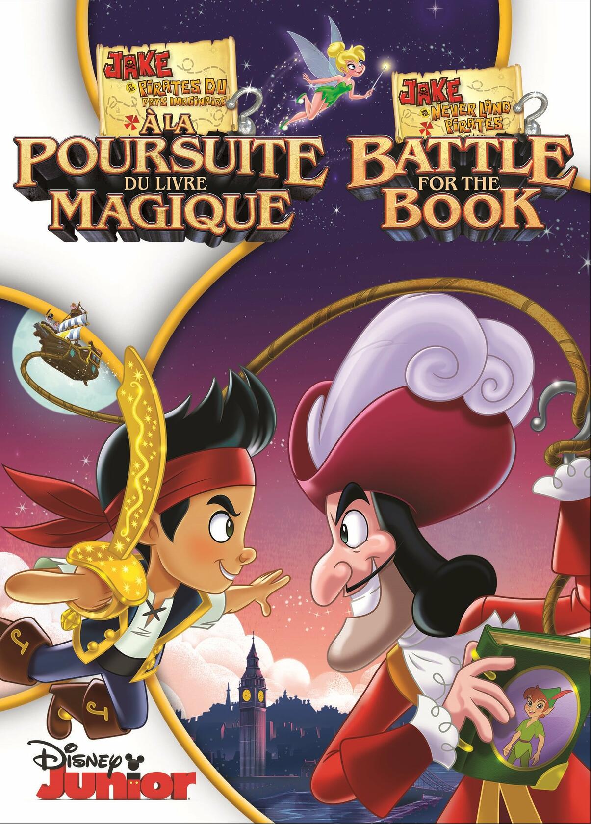 Jake et Les Pirates Du Pays Imaginaire: À la Poursuite Du Livre Magique (Bilingual) - Very Good