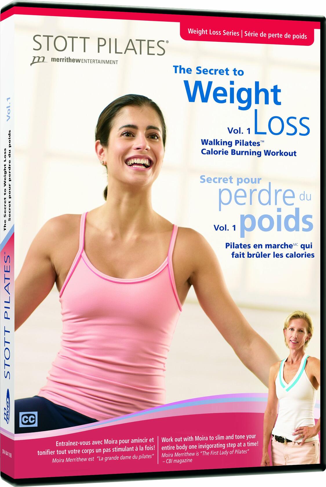 STOTT PILATES: The Secret to Weight Loss Volume 1 (English/French) - Very Good
