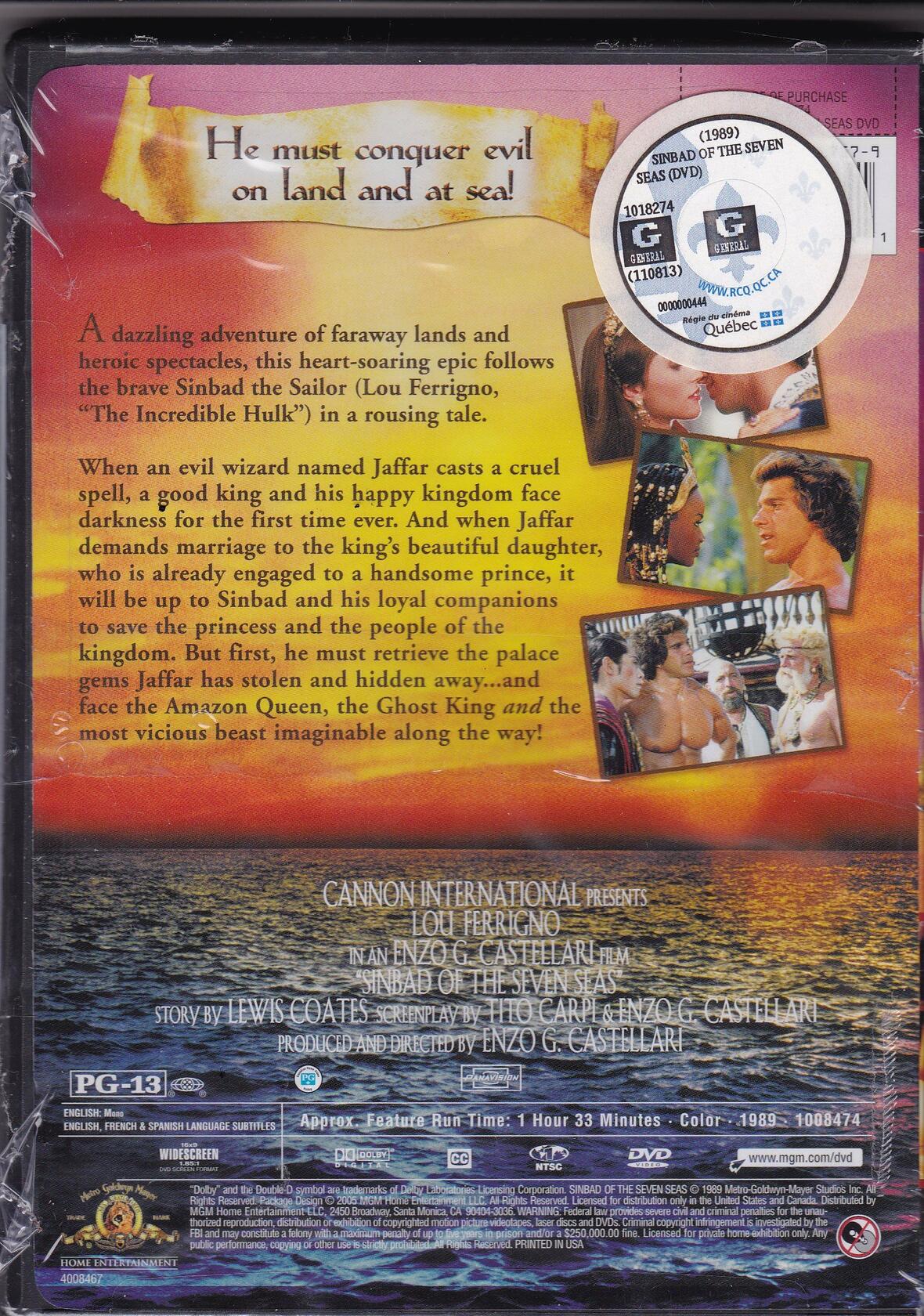 Sinbad of the Seven Seas (Sous-titres français) - Very Good