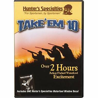 Hunters Specialties Take'em 10 Waterfowl Hunts DVD - Very Good