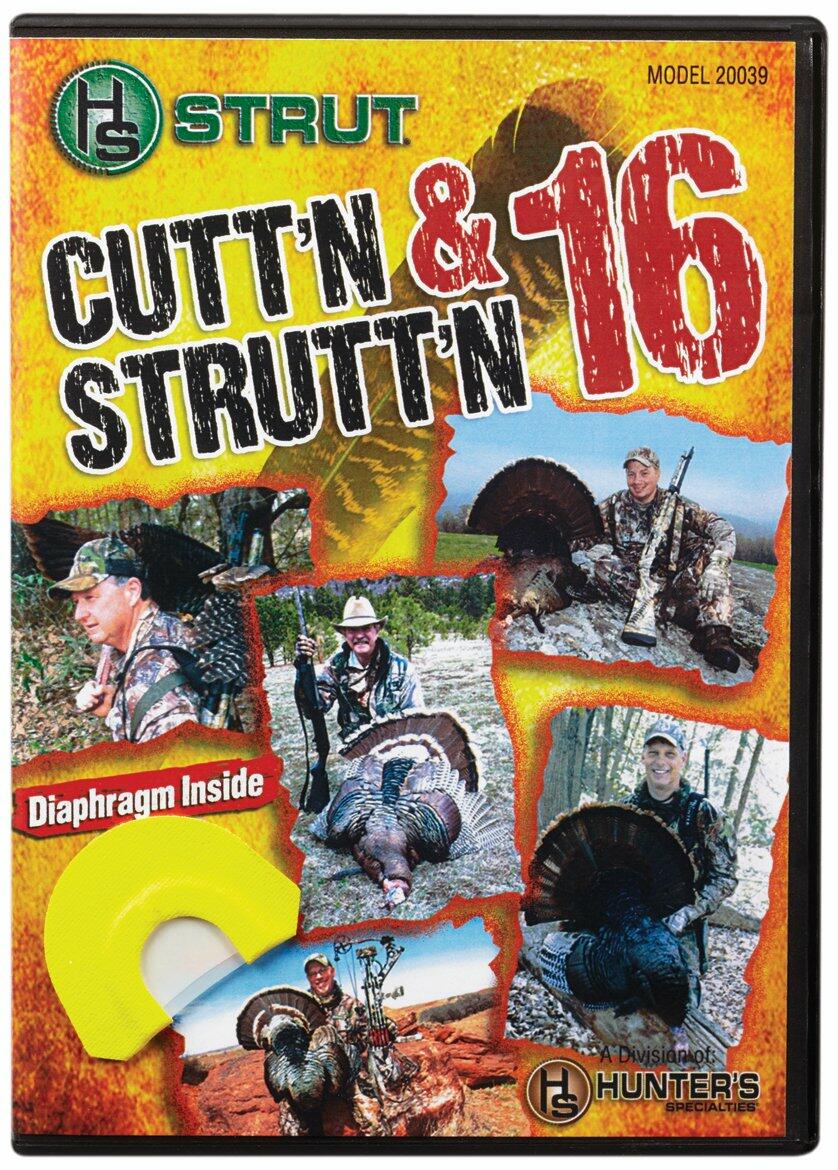 Hunter's Specialties Inc. Strut Cutt'n and Strutt'n 16-Inch DVD - Very Good