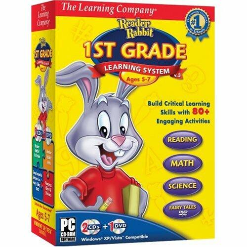 TLC Reader Rabbit 1st Grade Learning Sys 2008 Bilingual