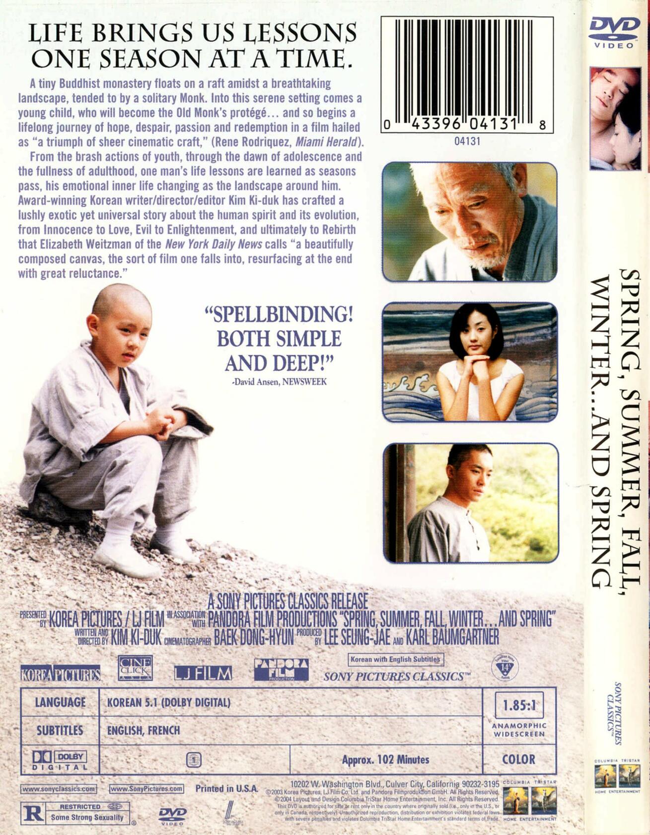 Spring, Summer, Fall, Winter...and Spring (Sous-titres français)