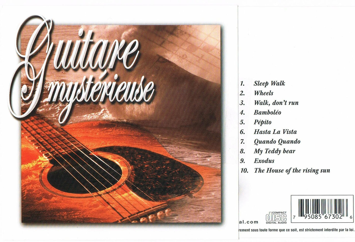 Guitare Mysterieuse - 10 Chansons Instrumentales a la Guitare