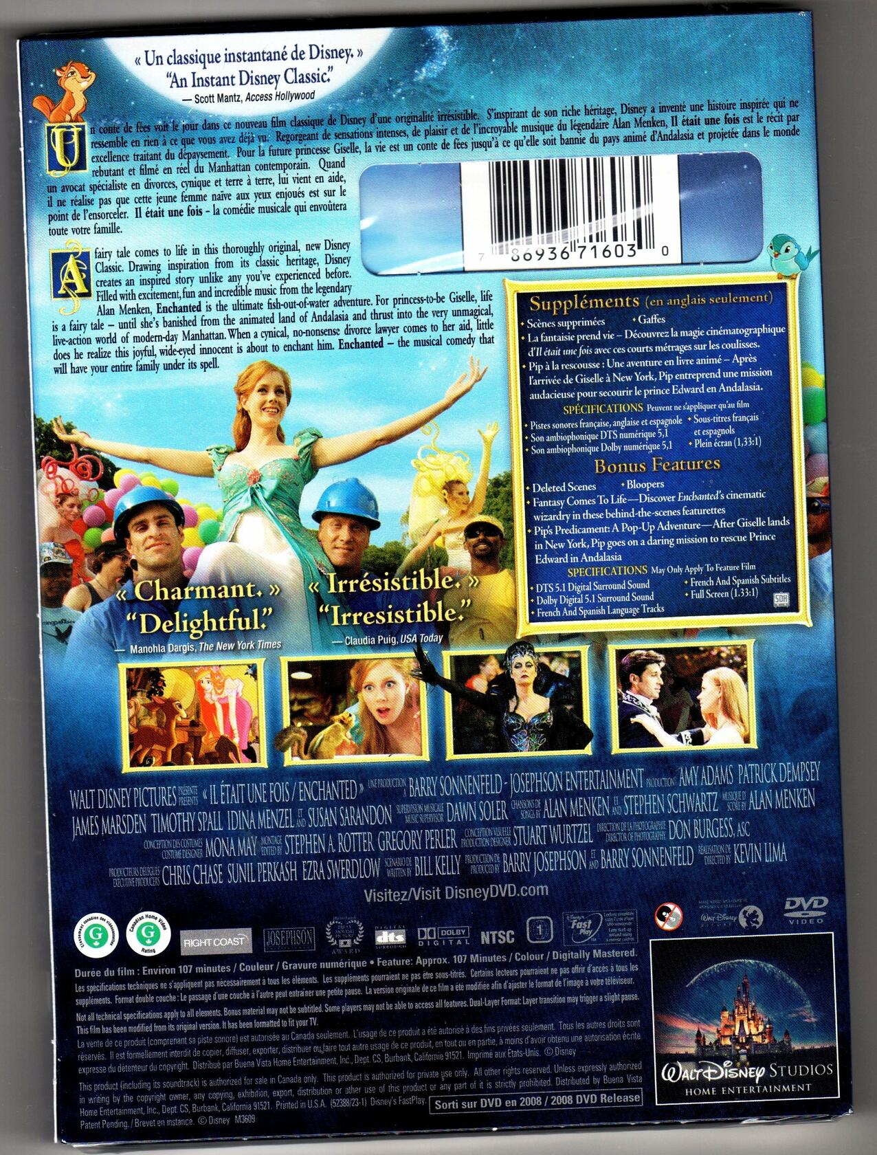 Enchanted (Full Screen) (Version française) - Good