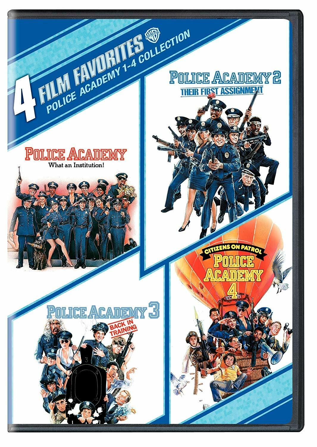 4 Film Favorites: Police Academy 1-4 (4FF) (Sous-titres français) - Good