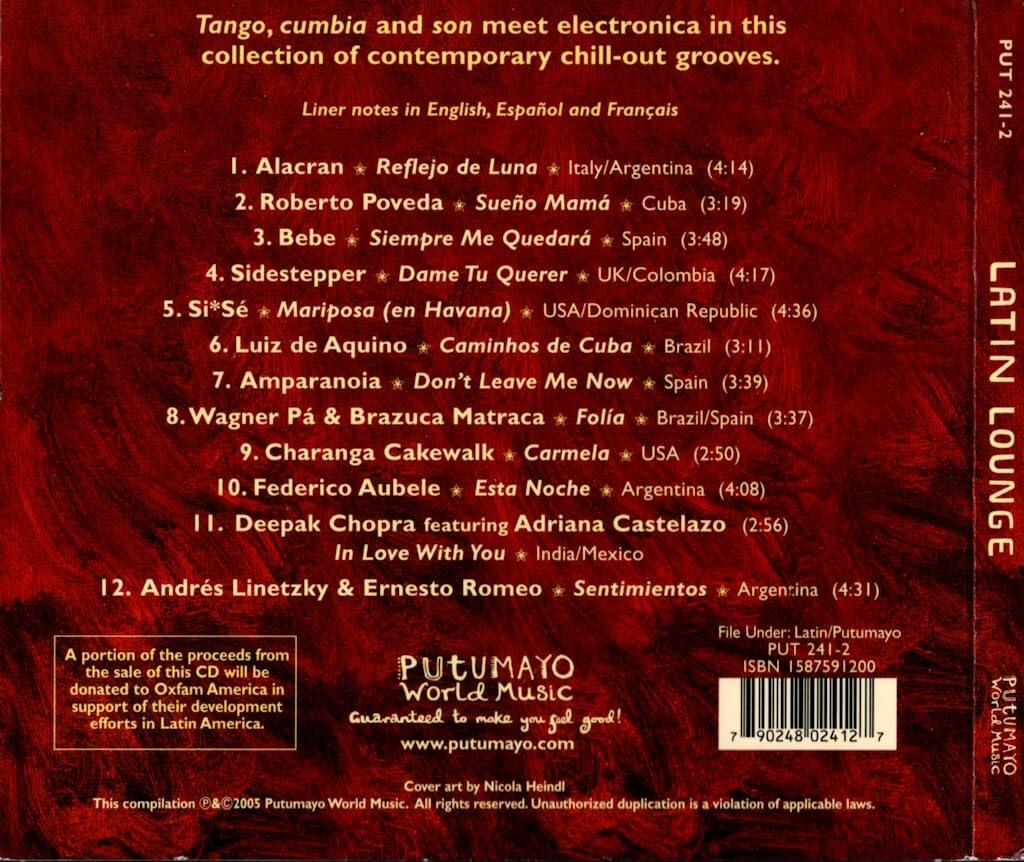 Latin Lounge Various Artists