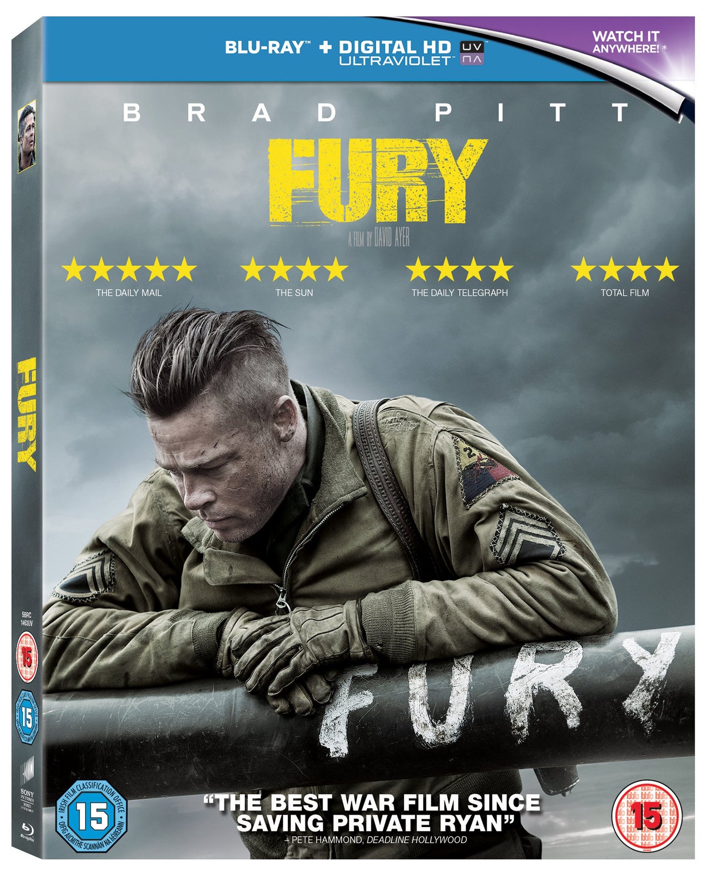 Fury [Blu-ray] [Blu-ray] - very good